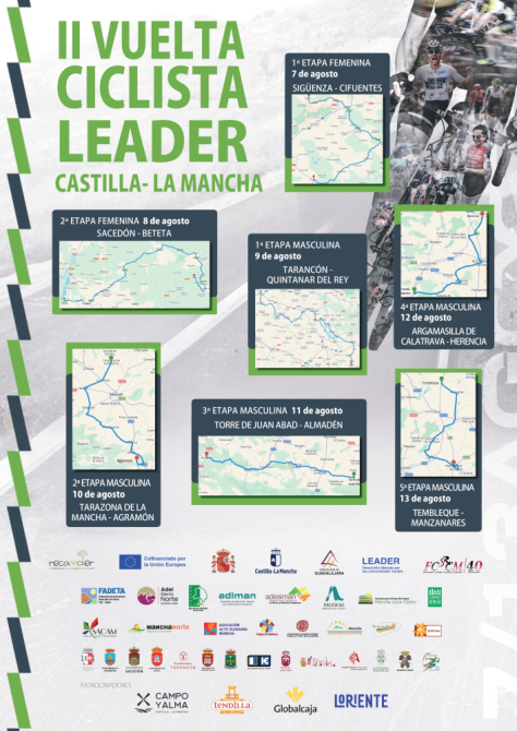 La II Vuelta Ciclista a Castilla-La Mancha LEADER será promocionada en la capital de España