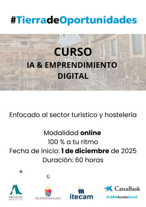 PRODESE y CaixaBank lanzan un curso sobre Inteligencia Artificial aplicada al sector turístico y hostelero 